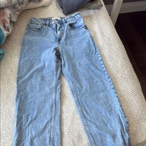 Abercrombie & Fitch Blue Straight Leg Jeans